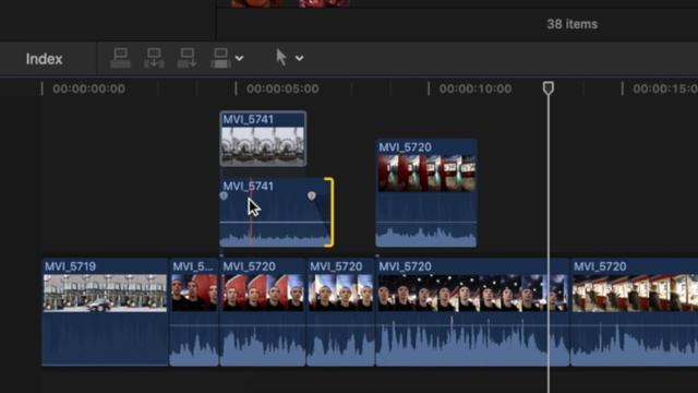 Работа со звуком | Final Cut Pro X для начинающих