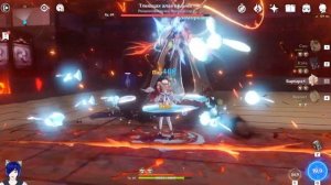 Прохождение Genshin | Дворцовая дуэль Догоните Кудзё Сару и оправляйтесь в резиденцию Тэнсюкаку