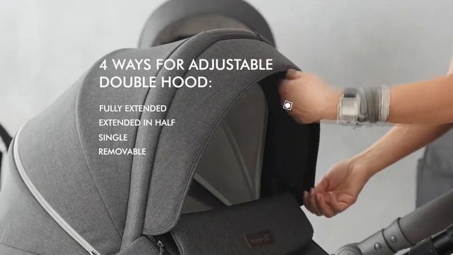 #NOORDI #FJORDI adjustable double hood смотреть онлайн