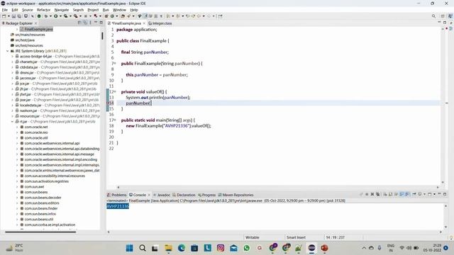 Session-9: what is final in java [2022-Latest Video] #java #javaprogramming #javatutorial смотреть онлайн