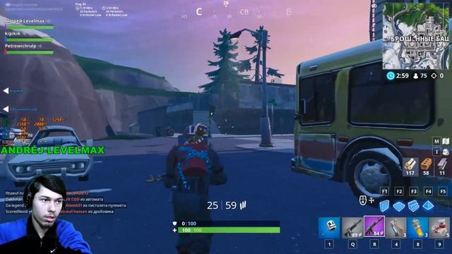 Fortnite с вебкой, Халявная обёртка \ стрим с AMD FX 8350 смотреть онлайн