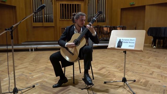 European Bach Guitar Award 2022 - Second Round | Georgi Dimitrov-Jojo смотреть онлайн