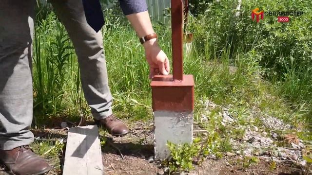 Забивные Жб сваи для забора, ворот и калитки. смотреть онлайн