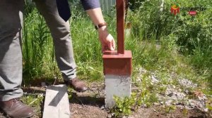 Забивные Жб сваи для забора, ворот и калитки.