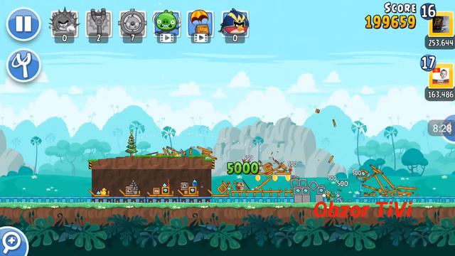 Прохождение уровней Angry Birds Friends от 28 июня 2018 смотреть онлайн