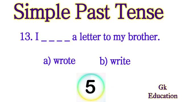 Simple Past Tense Quiz|Past Tense|Tense in grammar|Grammar Quiz| English Quiz|English Grammar Test смотреть онлайн