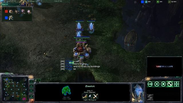 HD Starcraft 2 TT1 v MasterAsia p3/4 смотреть онлайн