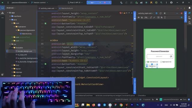 ASMR Programming - Password Generator with Kotlin - NoTalking смотреть онлайн