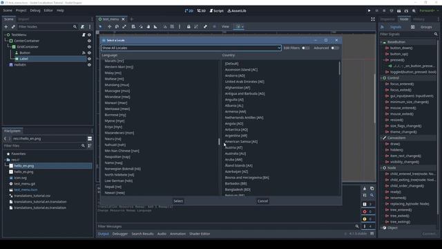 Tutorial Localization Translation in Godot is so easy смотреть онлайн