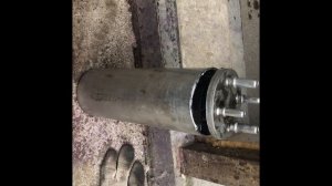 Замена топливного фильтра Touareg 2,5 TDI что стало с фильтром за 50 тысячи проб