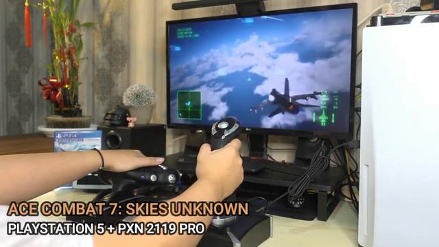 PXN 2119 II Versão PRO - Manche e Throttle em ação. (leia descrição) смотреть онлайн