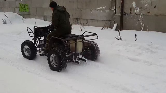Квадроцикл из оки испытание 2 смотреть онлайн