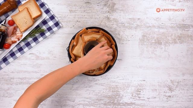 Пирог из хлеба! Идеален для тех, кто не любит возиться с тестом смотреть онлайн