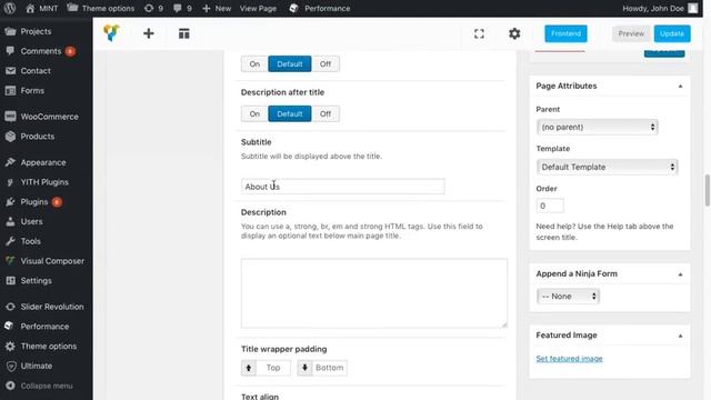 How to change background image for title wrapper in current PAGE – Wordpress AERO framework смотреть онлайн