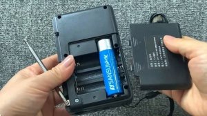 Полнодиапазонный радио портативный FM/AM/SW приемник перезаряжаемый радиоприемник