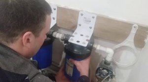 Замена картриджа в фильтре аквабрайт
