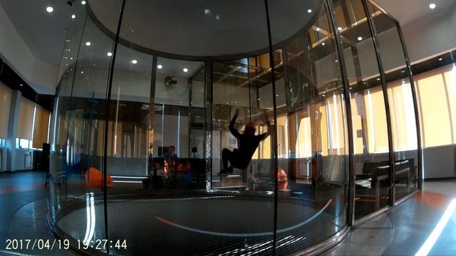 брэйк данс в аэротрубе