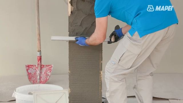 Mapei | Mapegrout 430 | Manual restoration of a concrete pillar смотреть онлайн