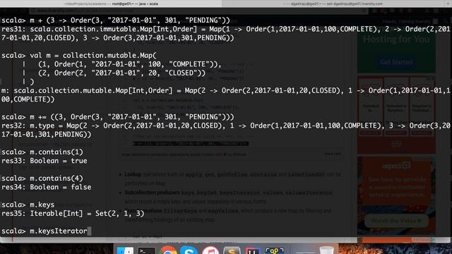 Scala Collections - Map смотреть онлайн