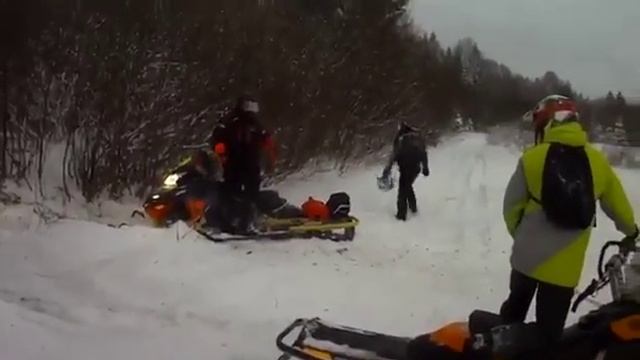 Снегоход БРП. Кто быстрее?? смотреть онлайн