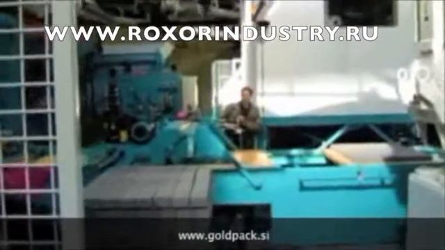 Паллетизация продукции роботом паллетайзером Robopal (Goldpack) смотреть онлайн