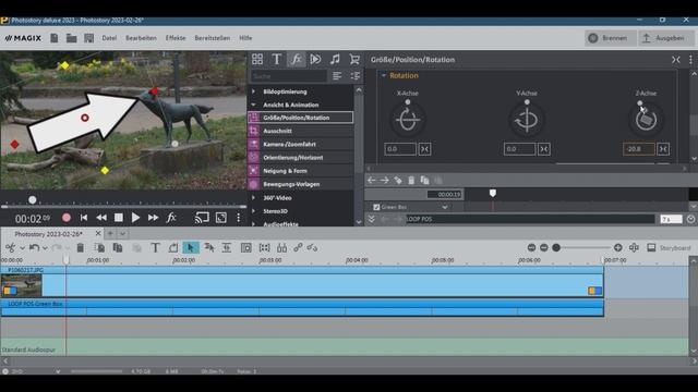 MAGIX Photostory deluxe 2023 | Dekoelement anpassen смотреть онлайн