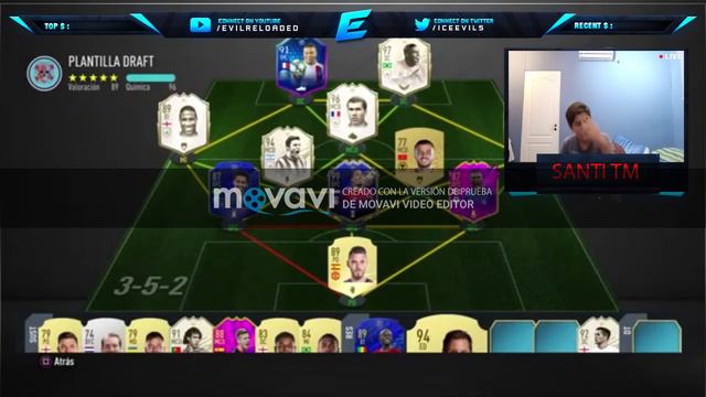RECORD MUNDIAL FUT DRAFT FIFA 20 6 ICONOS!!! (SANTI TM) смотреть онлайн