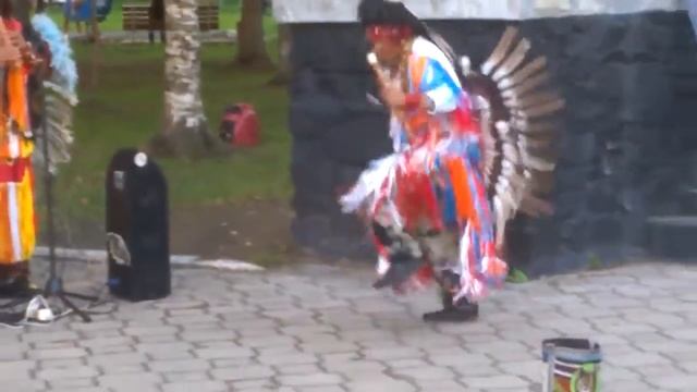 Танец огня Индейцы эквадора танцуют и поют город Артём Приморский край 2016 г. смотреть онлайн