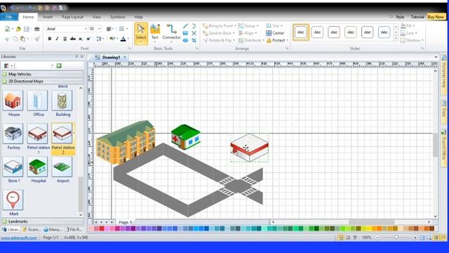 Edraw Max 3D Drawing Software - Part 2 - Tutorial 1 for Kids смотреть онлайн