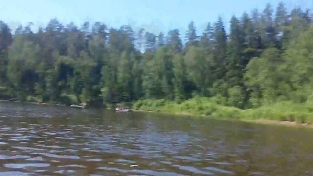 Спуск по реке Гауя смотреть онлайн