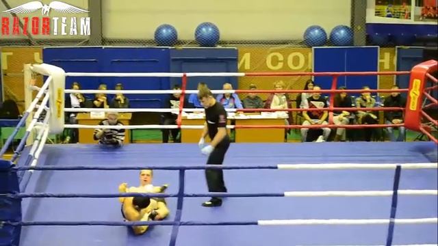 ММА. 2-ой бой Халикова Джамала. Тренер Разорёнов Юрий. смотреть онлайн