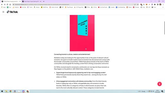 NEW TikTok Pulse could be the answer to low TikTok Creator Fund earnings... смотреть онлайн