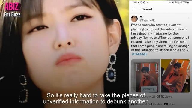 Jennie & Taehyung confirm will be attending 2023 Cannes, Dispatch finally spoke up about their clip смотреть онлайн
