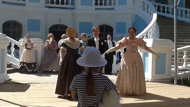 Вальс Грибоедова Клуб бального танца «Ангаже» Хмелита XXVII Всероссийский Грибоедовский праздник смотреть онлайн