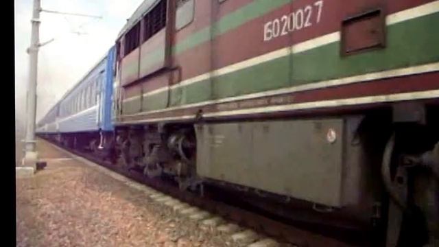 ТЭП60-0050 с приветливым маш. следует с п.№ 616 Минск-Гомель по о.п Вирский на Гомель,10.04.16г смотреть онлайн