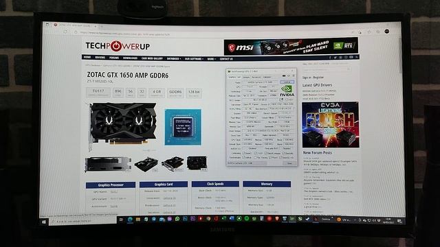 Unboxing Test 3DMark Fire Strike Benchmark ZOTAC GeForce® GTX 1650 AMP GDDR6 18Mei22 смотреть онлайн