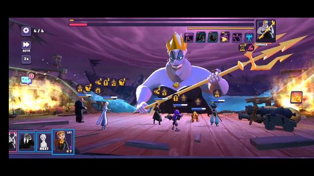 Disney Sorcerer's Arena - Beating Phase 4 Ursula (Tier3) смотреть онлайн