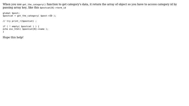 Wordpress: How to get category id of current post? (3 Solutions!!) смотреть онлайн