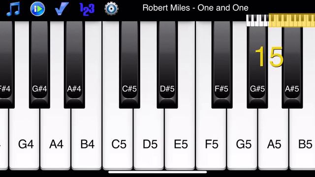Robert Miles - One and One - How to play Piano Melody смотреть онлайн