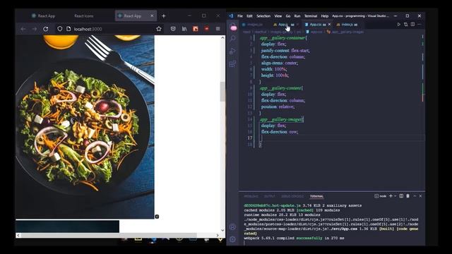 Images Gallery use ReactJs with useState useRef and use some functional component. смотреть онлайн