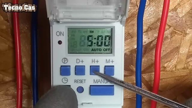 Conexión Y Programación De Un Interruptor Horario / Bien Explicado.