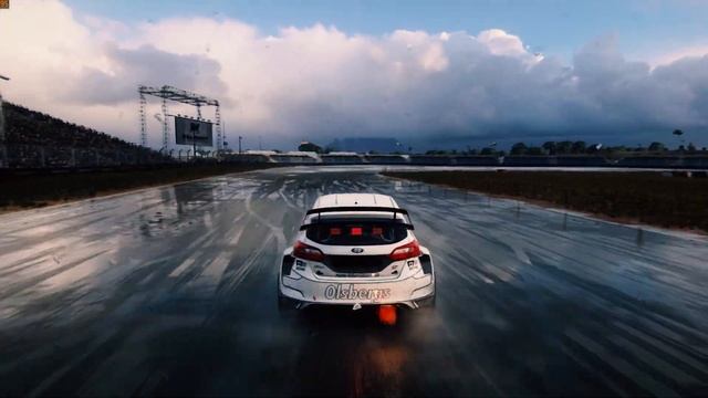 Ford Fiesta MK 8 competition Rallycross insane graphics смотреть онлайн