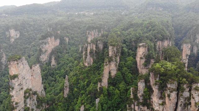"Hallelujah" Peak in Tianzi Mountain, Wulingyuan National Forest, China смотреть онлайн