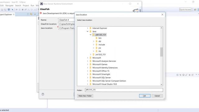 Java Programming 2 - JSF Setup Environment in Eclipse with Glassfish смотреть онлайн