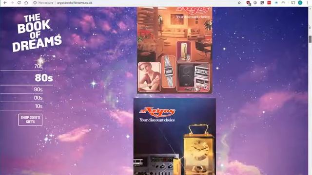 View The Argos Catalogues Archive From 1974 onwards смотреть онлайн
