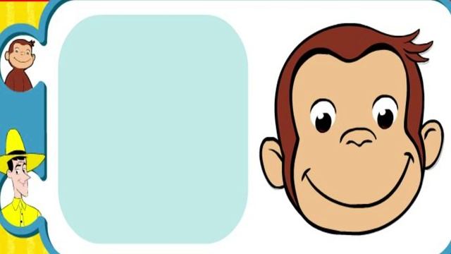 Curious George Monkey Faces - Curious George Games смотреть онлайн