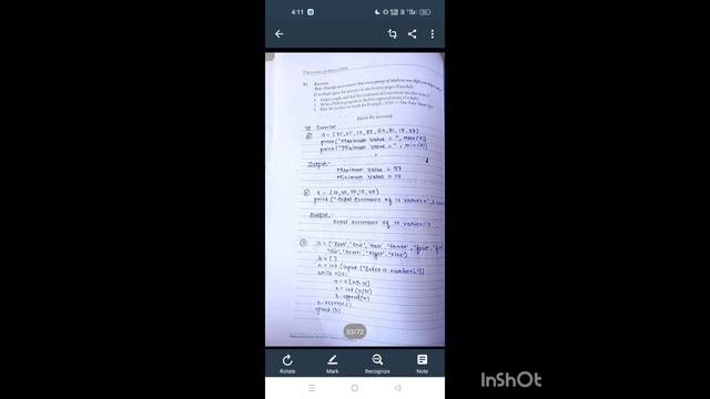 Python manual with answer (6th sem) смотреть онлайн