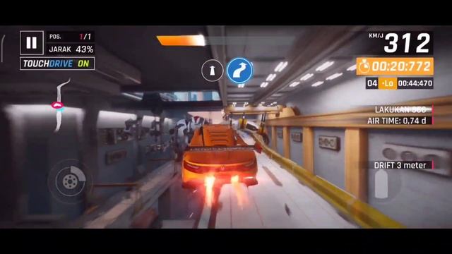 Asphalt 9| TouchDrive | Grand Prix Renault RS 01 Round 1 [-43.417] on Rat Race 1* смотреть онлайн