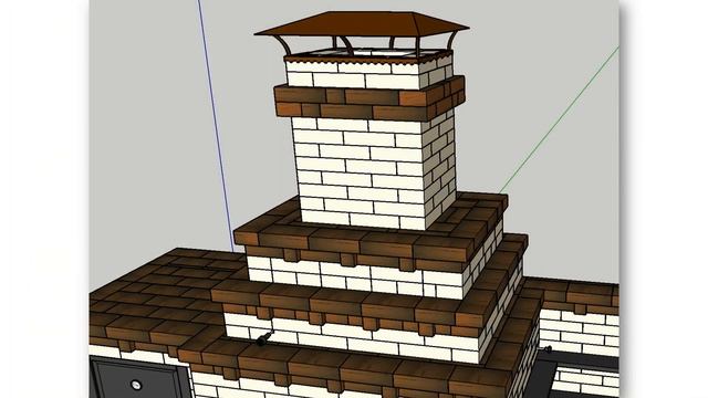 ПРОЕКТ барбекю BIG R 100 NORD STYLE для самостоятельного строительства смотреть онлайн