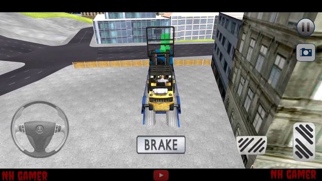 City Construction Simulator Forklift Truck Games Android Gameplay NH Gamer смотреть онлайн